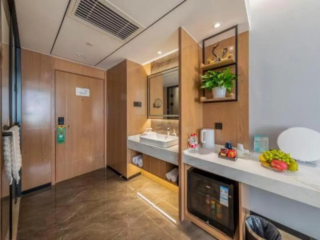 Bed in YUN-RAY Ambassador Hotel