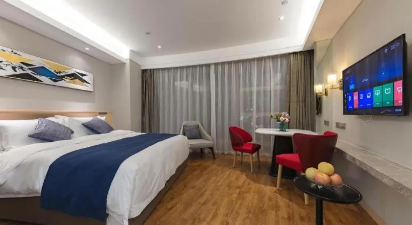 Bed in YUN-RAY Ambassador Hotel