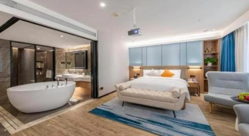 Bed in YUN-RAY Ambassador Hotel