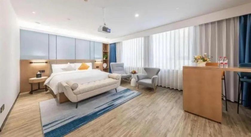 Bed in YUN-RAY Ambassador Hotel