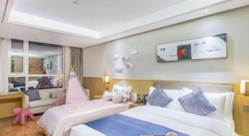 Bed in YUN-RAY Ambassador Hotel