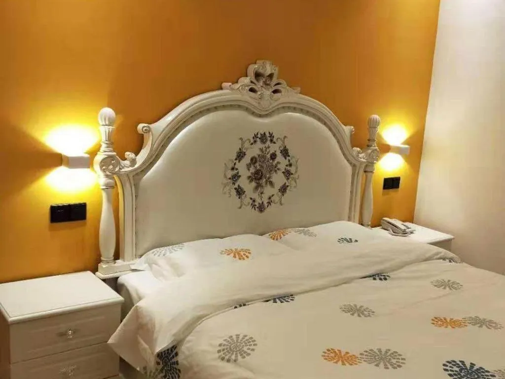 Bed in Shell Hotel Yinchuan Xingqing District Yuhuangge Street