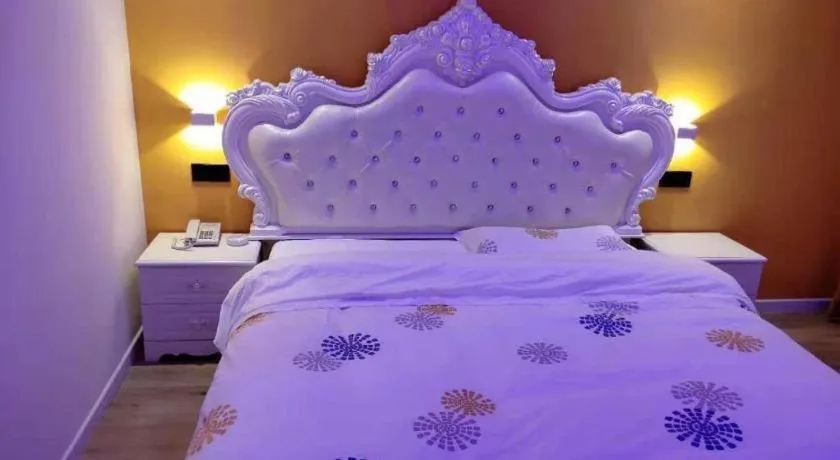 Bed in Shell Hotel Yinchuan Xingqing District Yuhuangge Street