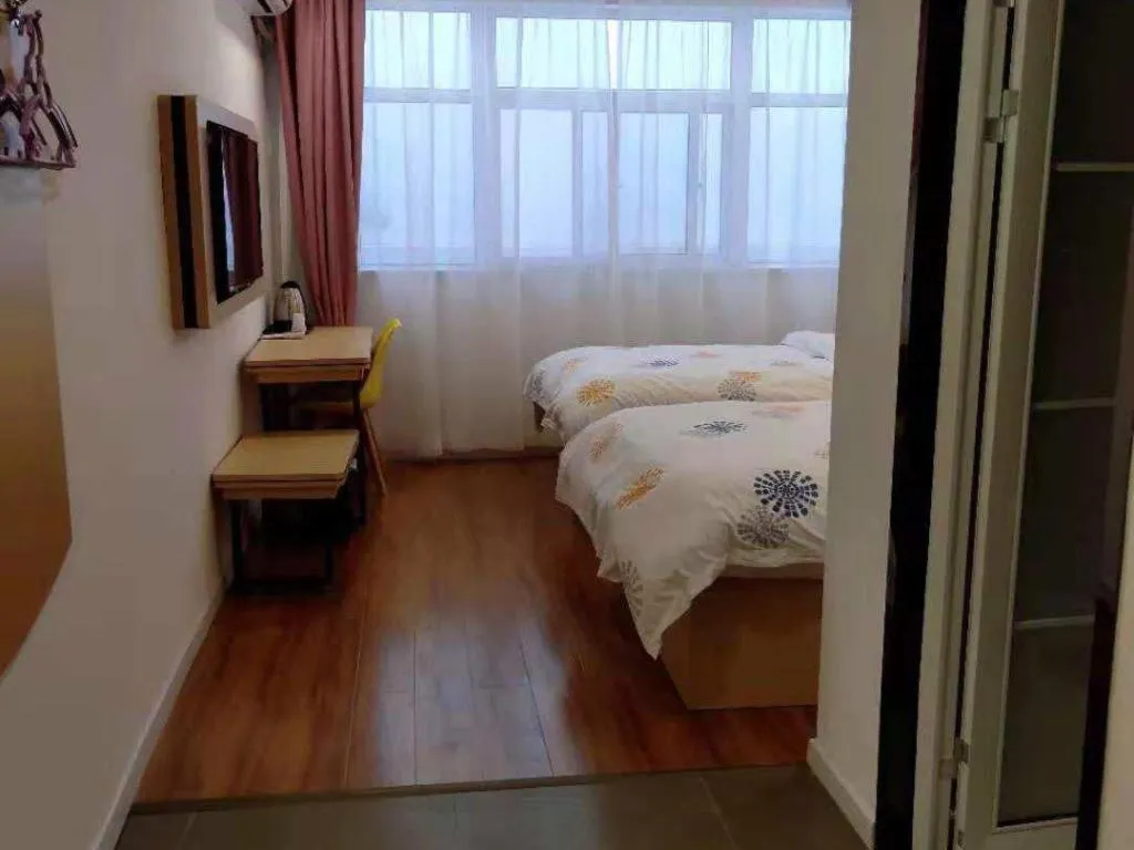 Bed in Shell Hotel Yinchuan Xingqing District Yuhuangge Street