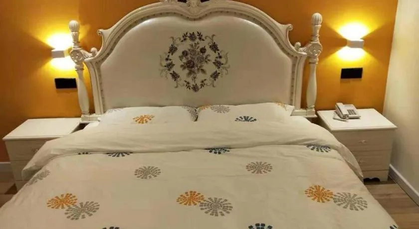 Bed in Shell Hotel Yinchuan Xingqing District Yuhuangge Street