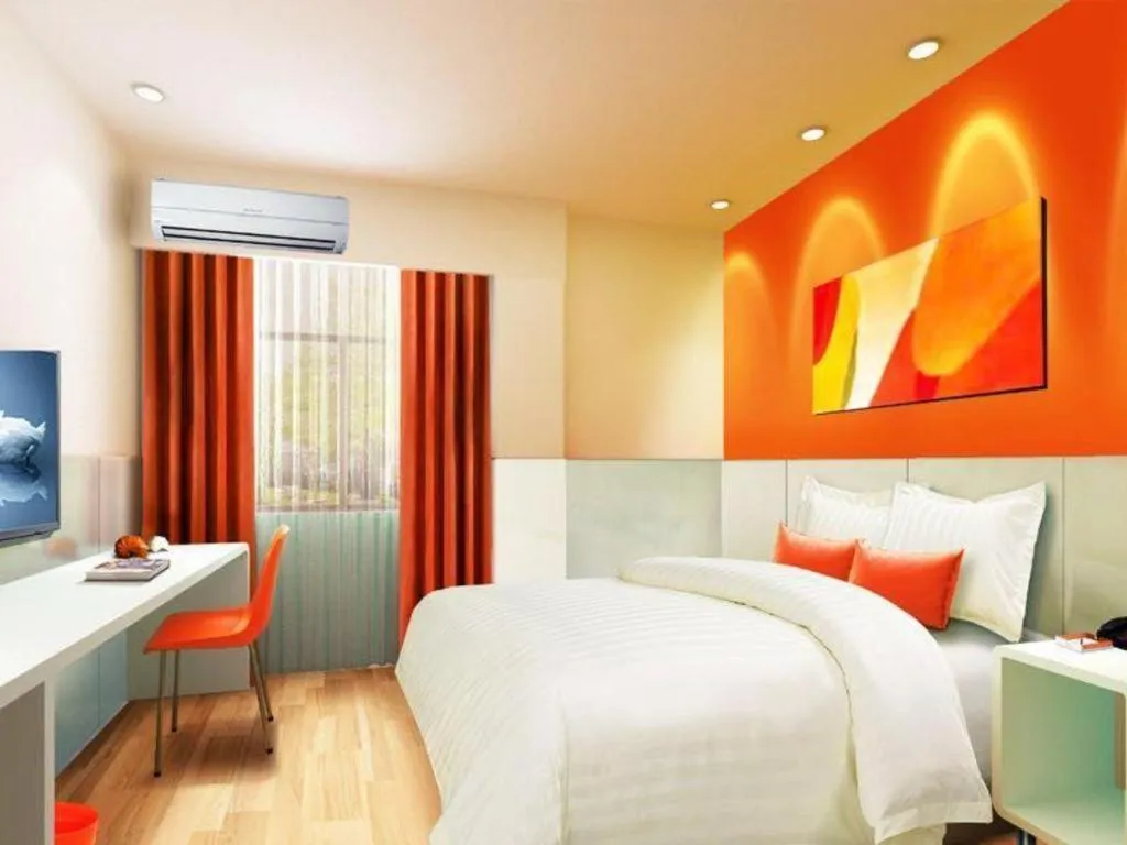 Bed in Shell Hotel Yinchuan Xingqing District Yuhuangge Street