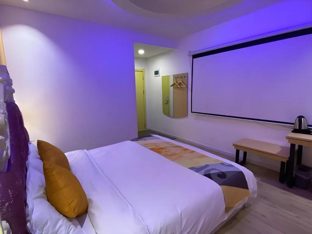 Bed in Shell Hotel Yinchuan Xingqing District Yuhuangge Street