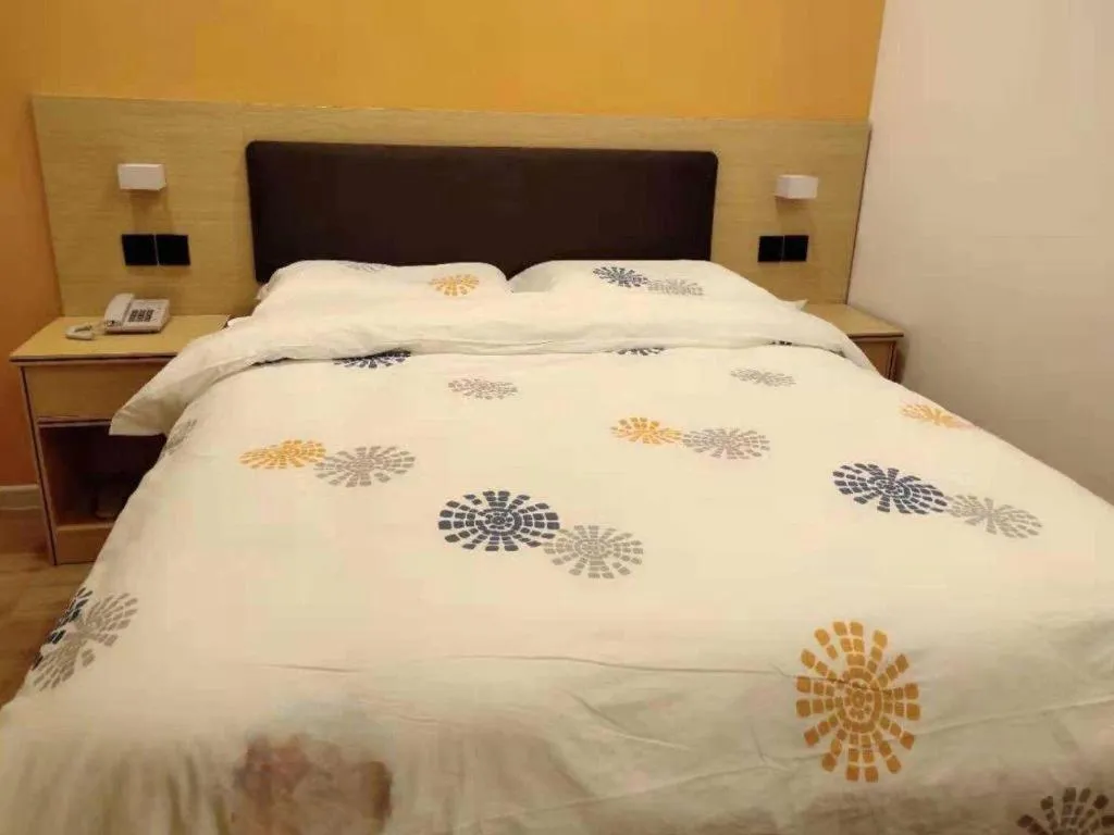 Bed in Shell Hotel Yinchuan Xingqing District Yuhuangge Street