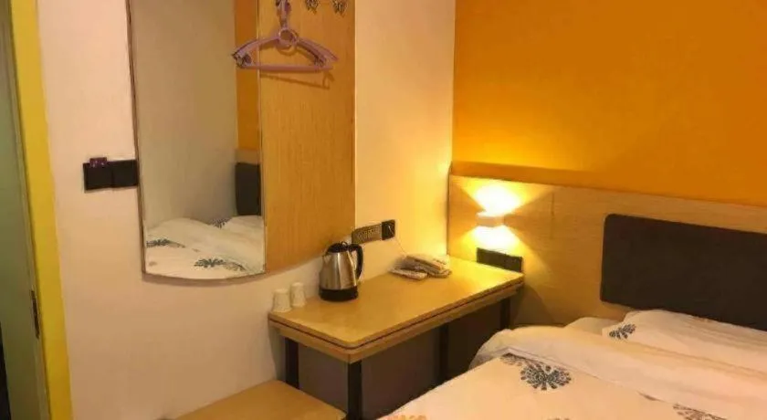 Bed in Shell Hotel Yinchuan Xingqing District Yuhuangge Street