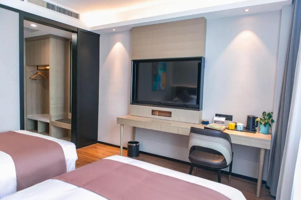 Bed in Gya Hotel Tangshan Caofeidian District Gongji Road