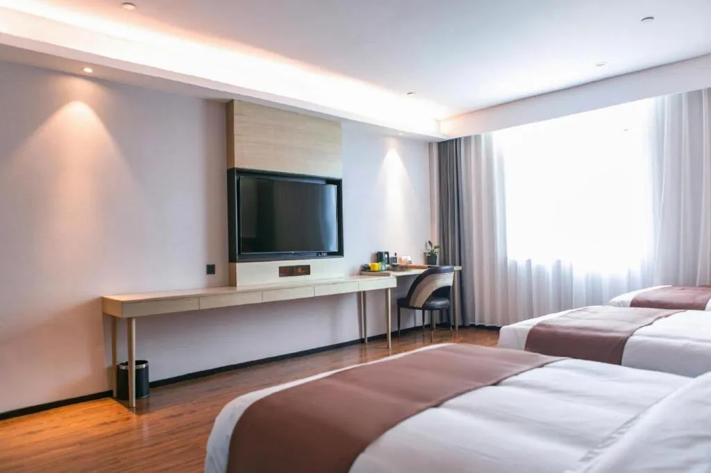 Bed in Gya Hotel Tangshan Caofeidian District Gongji Road