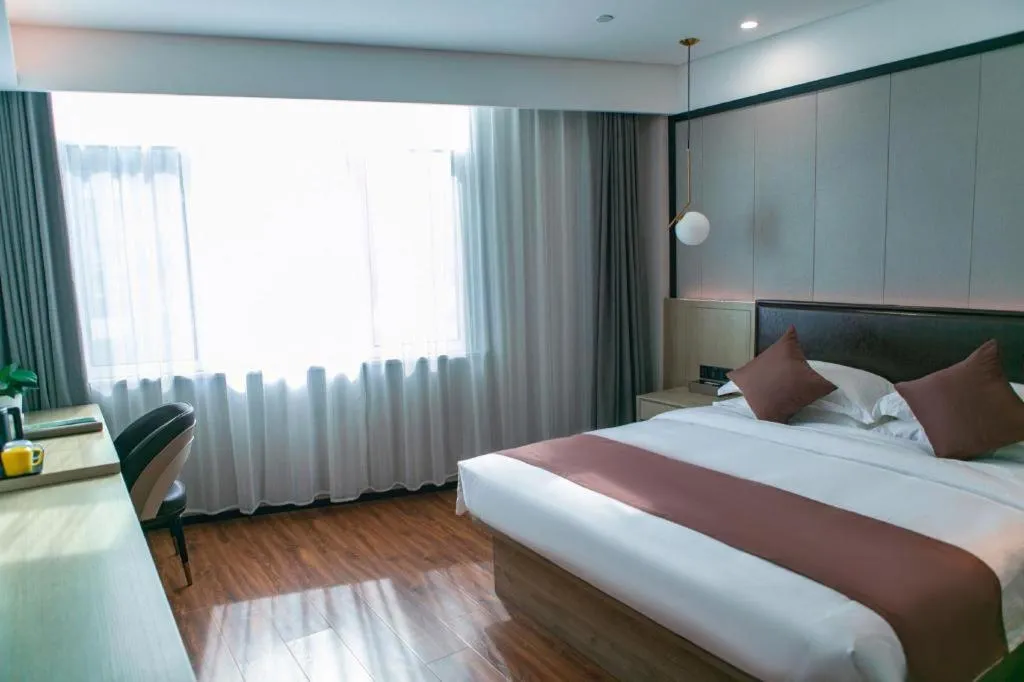 Bed in Gya Hotel Tangshan Caofeidian District Gongji Road