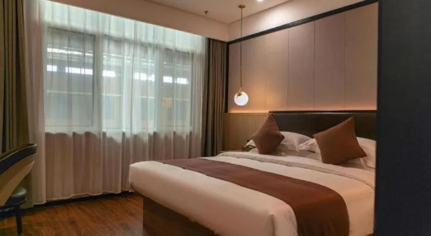 Bed in Gya Hotel Tangshan Caofeidian District Gongji Road