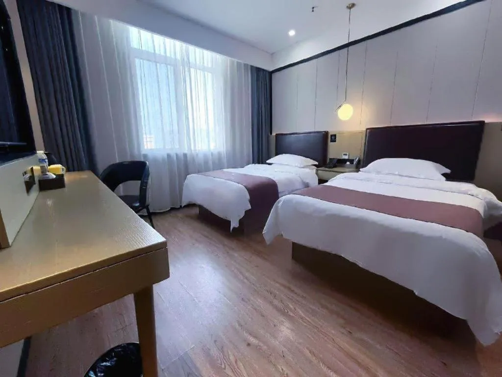 Bed in Gya Hotel Tangshan Caofeidian District Gongji Road