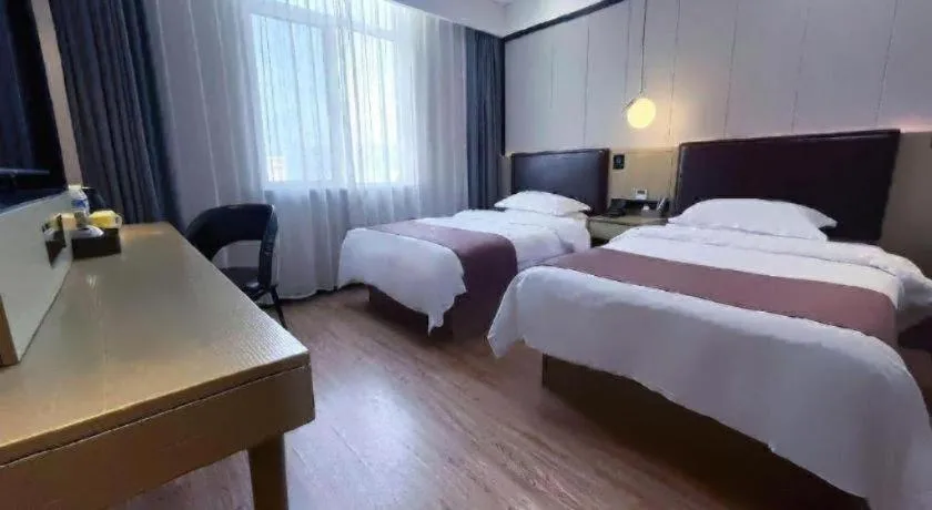 Bed in Gya Hotel Tangshan Caofeidian District Gongji Road