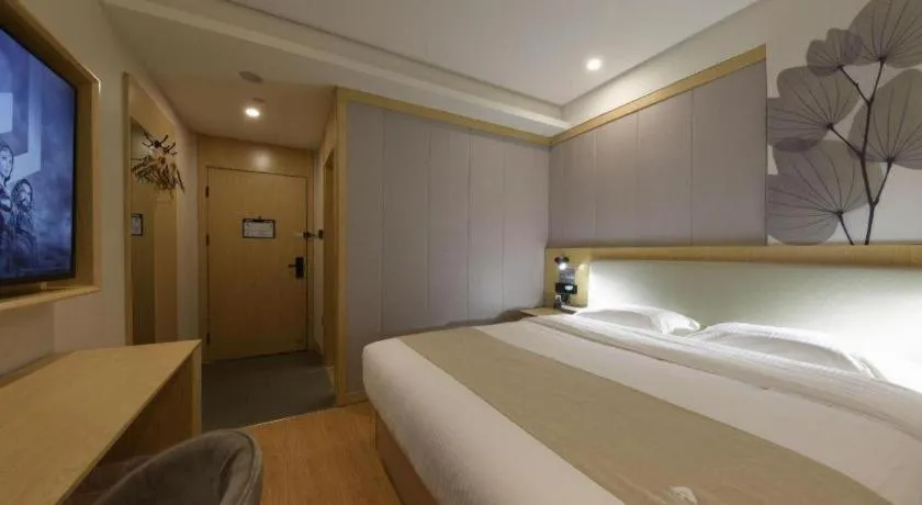 Bed in GreenTree Inn Express Hebei Tangshan Caofeidian Industrial Park 11 Plus Bus Station