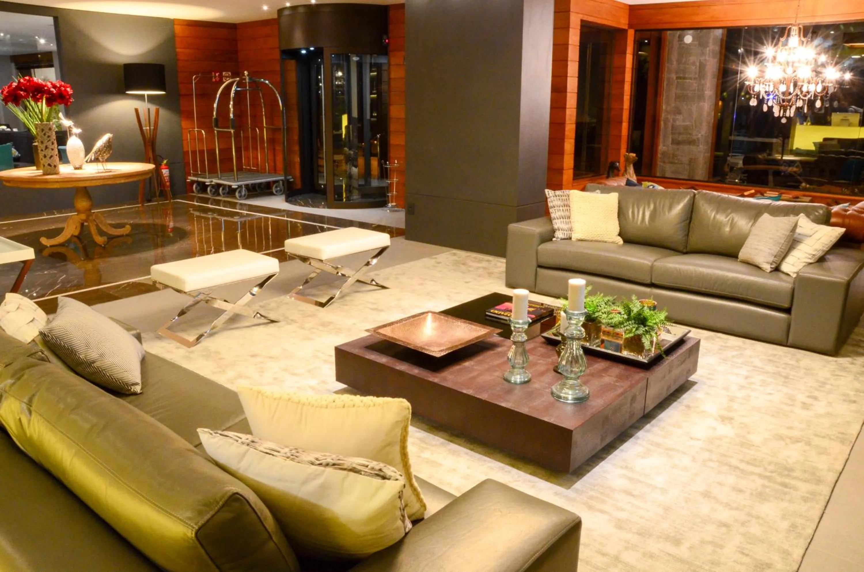 Living room in Hotel Cercano