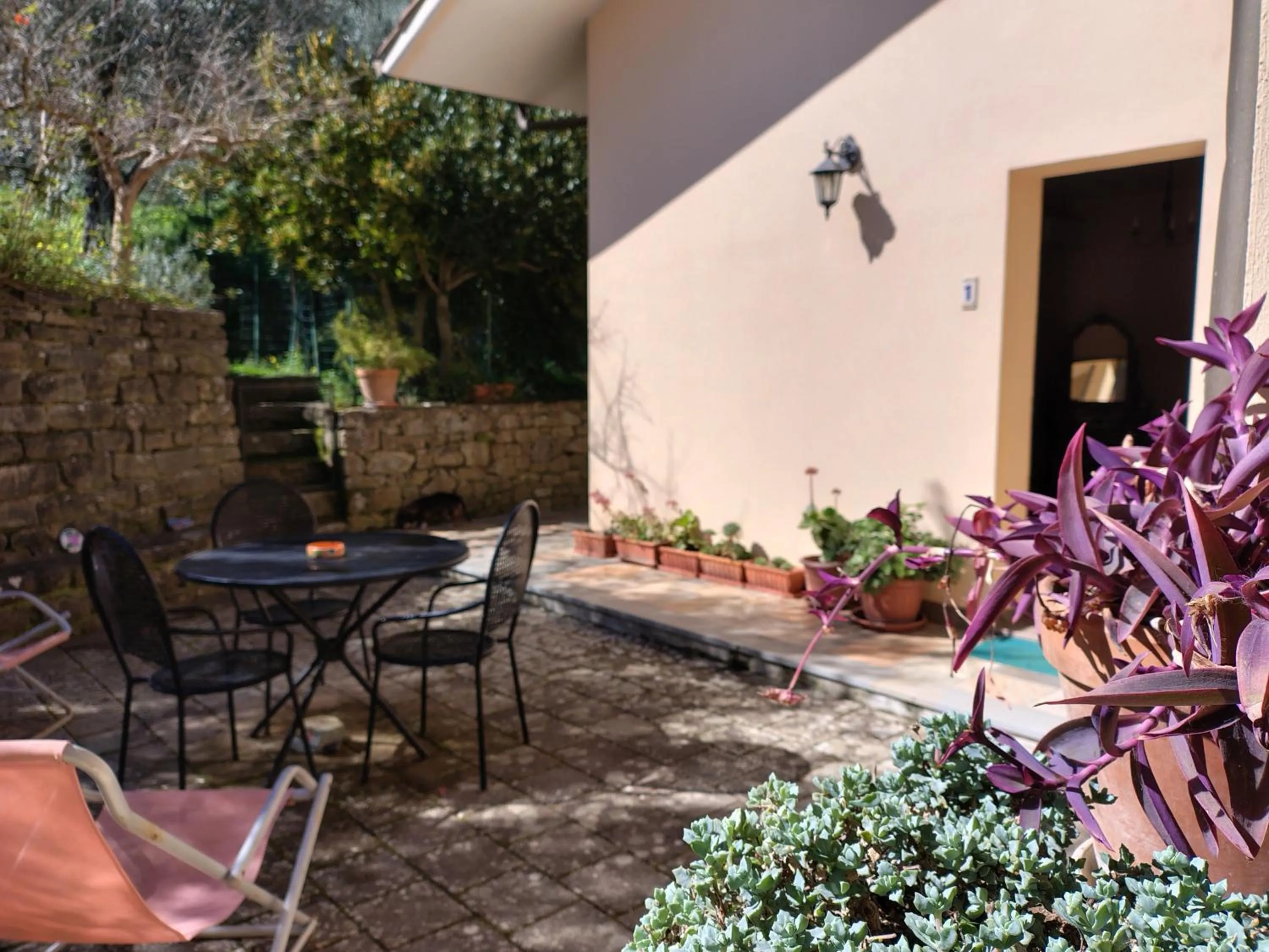 Garden in Le Poiane B&B Vacanze