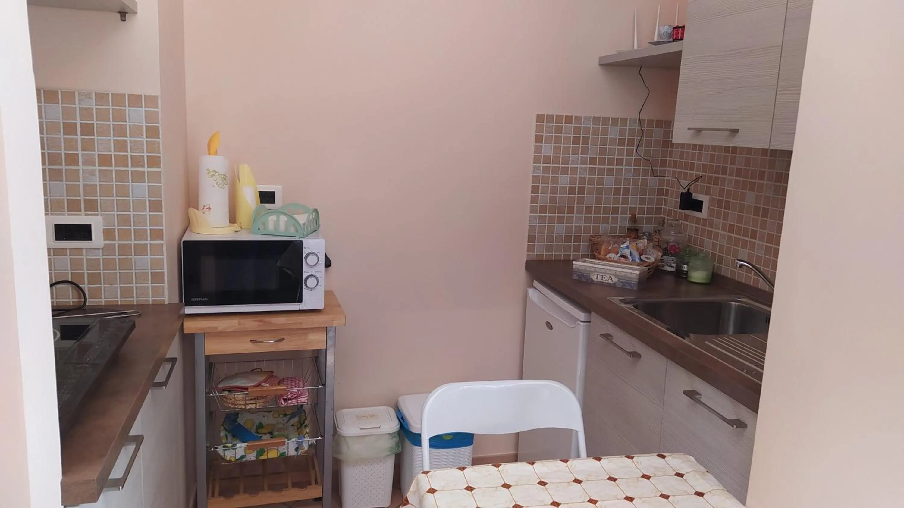 Kitchen or kitchenette in Le Poiane B&B Vacanze