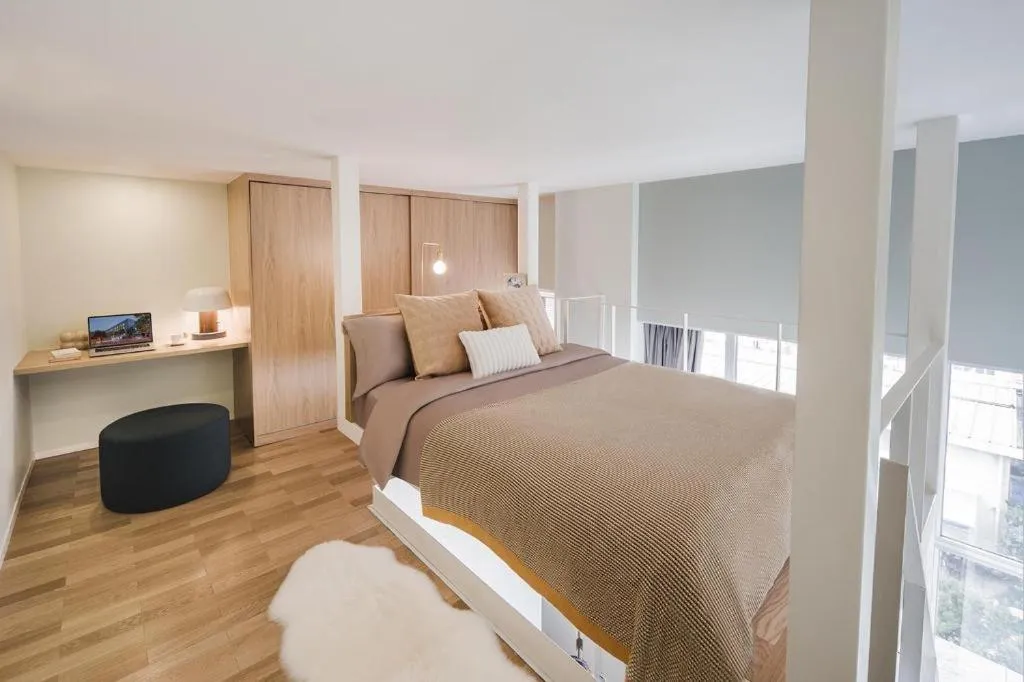 Bed in baseLITE-XINTIANDI Serviced Apartment