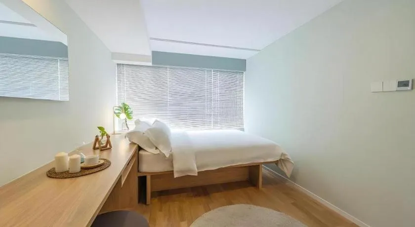 Bed in baseLITE-XINTIANDI Serviced Apartment