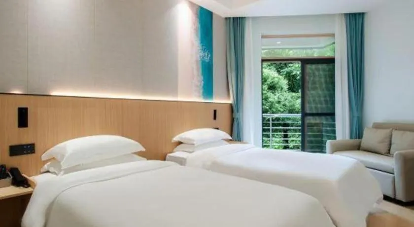 Bed in ZTE Hotel Shenzhen