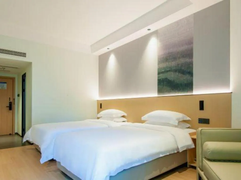 Bed in ZTE Hotel Shenzhen