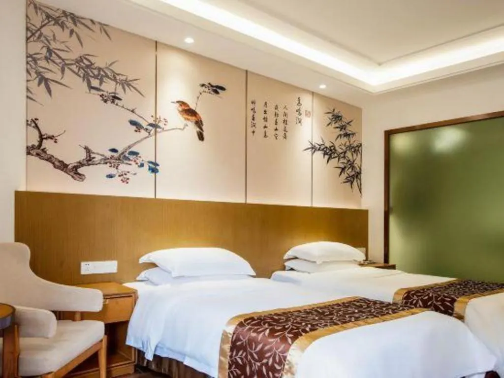 Bed in ZTE Hotel Shenzhen