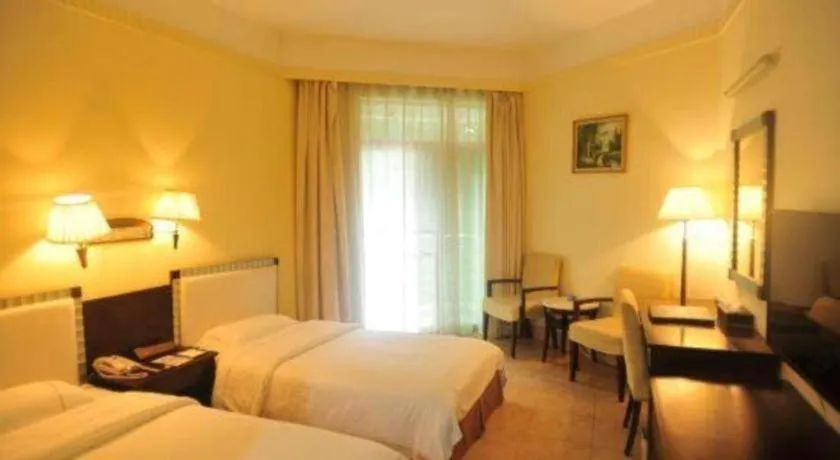 Bed in ZTE Hotel Shenzhen