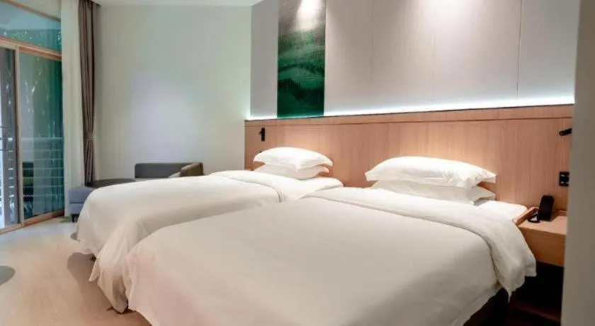 Bed in ZTE Hotel Shenzhen