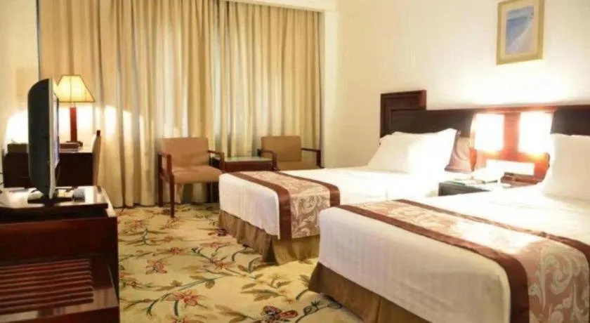 Bed in Hong Ye Hotel