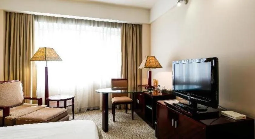 Bed in Hong Ye Hotel