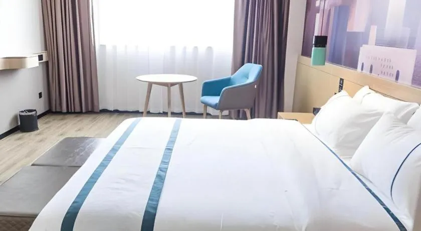Bed in City Comfort Inn Jingzhou Gongan Chengshi Square