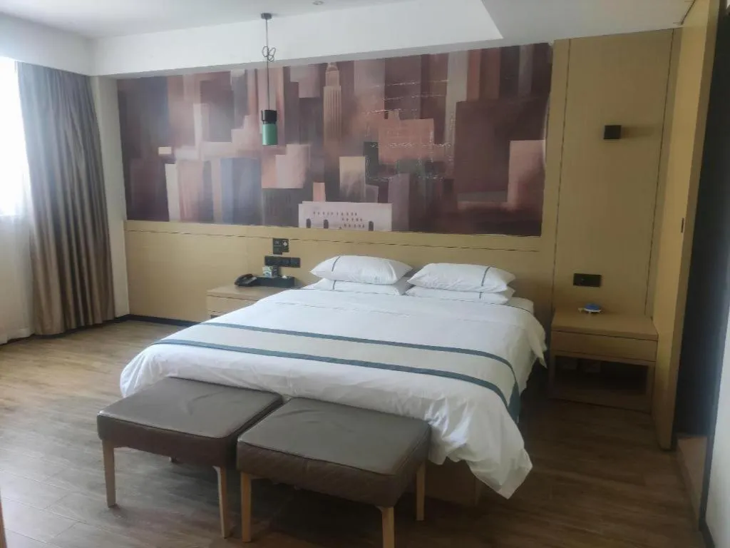 Bed in City Comfort Inn Jingzhou Gongan Chengshi Square