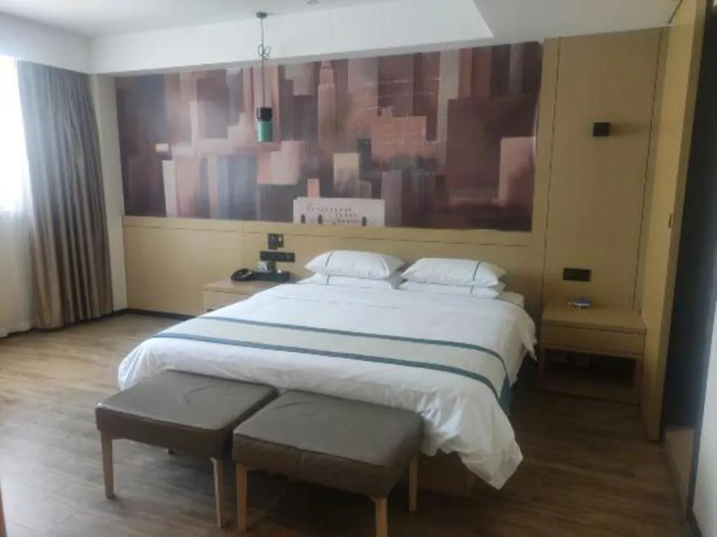 Bed in City Comfort Inn Jingzhou Gongan Chengshi Square