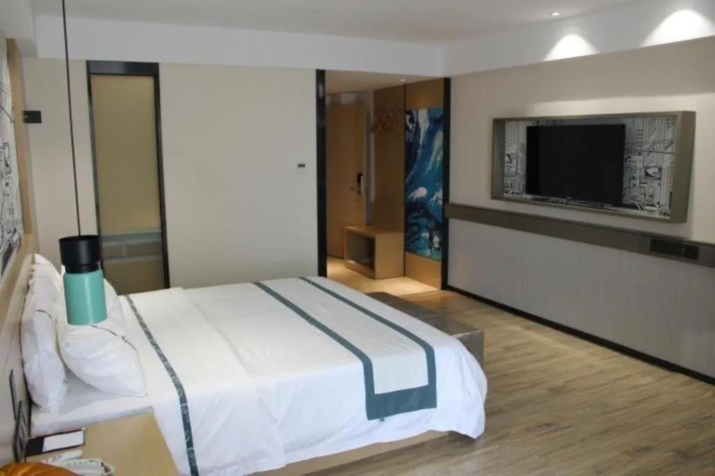 Bed in City Comfort Inn Jingzhou Gongan Chengshi Square