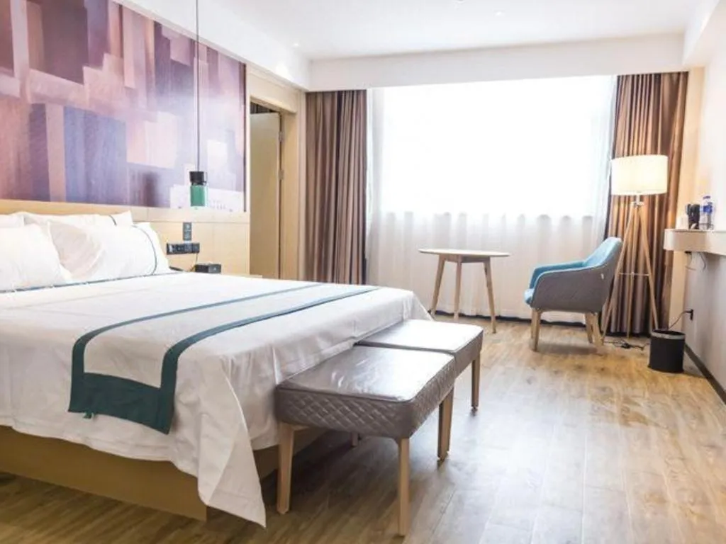 Bed in City Comfort Inn Jingzhou Gongan Chengshi Square