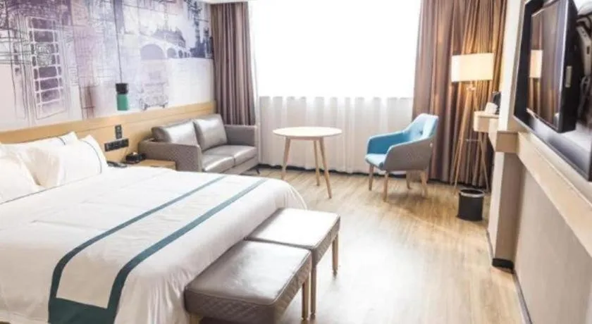 Bed in City Comfort Inn Jingzhou Gongan Chengshi Square