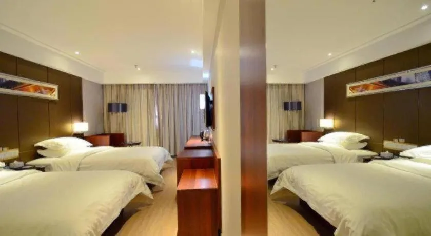 Bed in City Comfort Inn Wuhan Jianghan Road Jiali Square