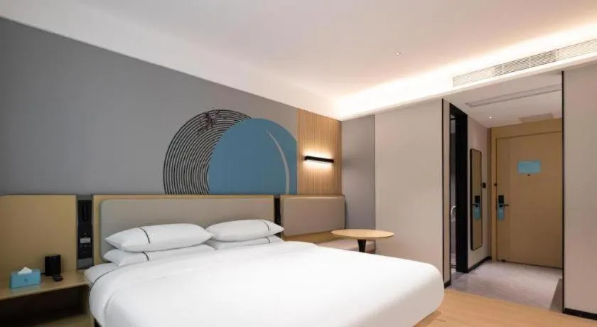 Bed in City Comfort Inn Wuhan Jianghan Road Jiali Square