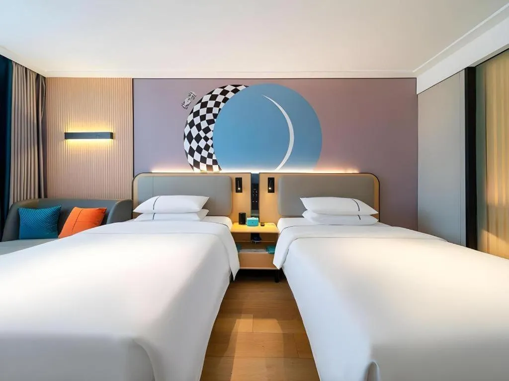 Bed in City Comfort Inn Wuhan Jianghan Road Jiali Square