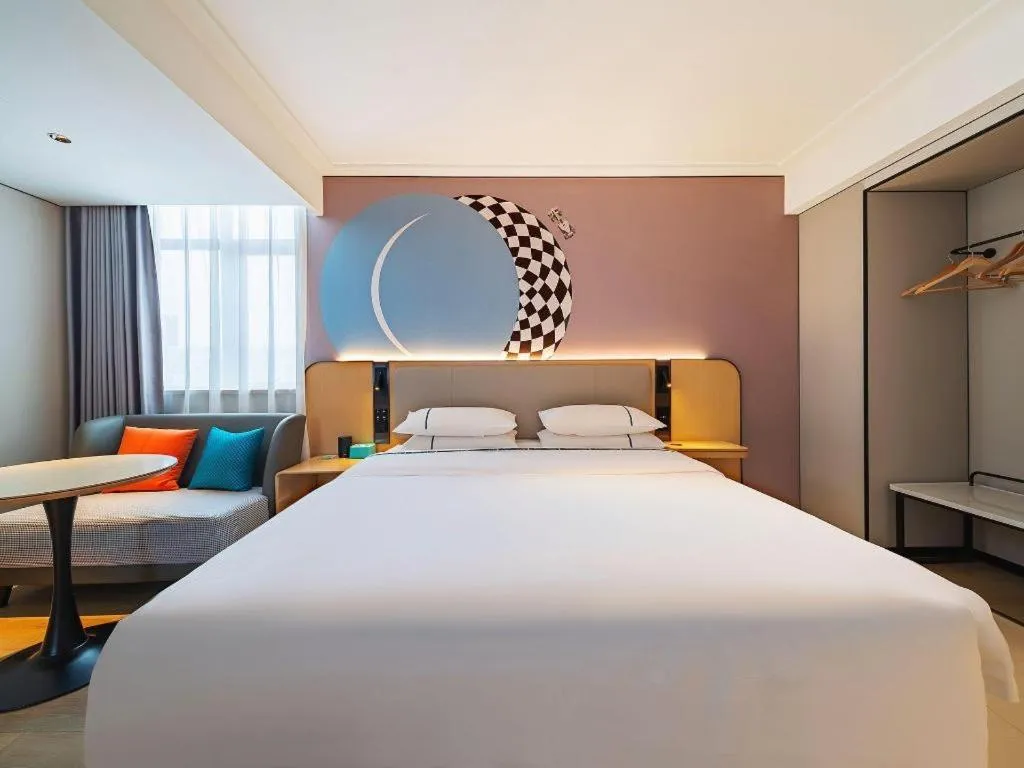 Bed in City Comfort Inn Wuhan Jianghan Road Jiali Square