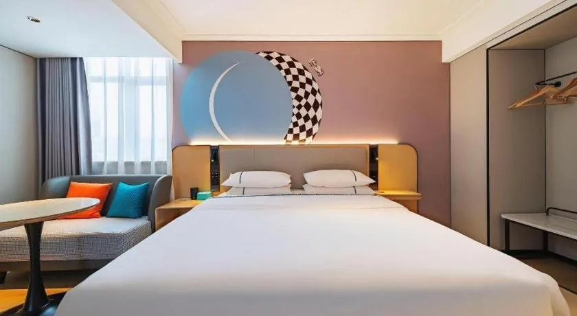 Bed in City Comfort Inn Wuhan Jianghan Road Jiali Square