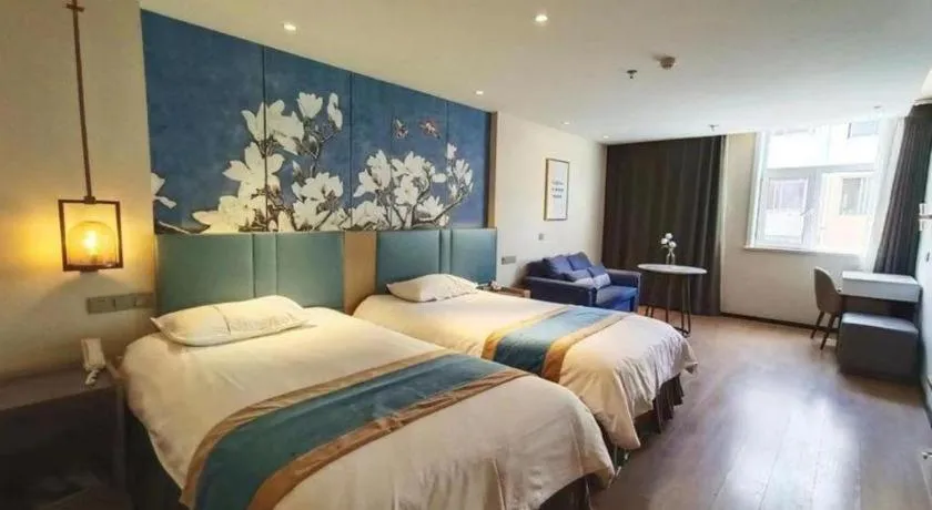 Bed in Magnotel Shenyang Consulate Qingnian Street