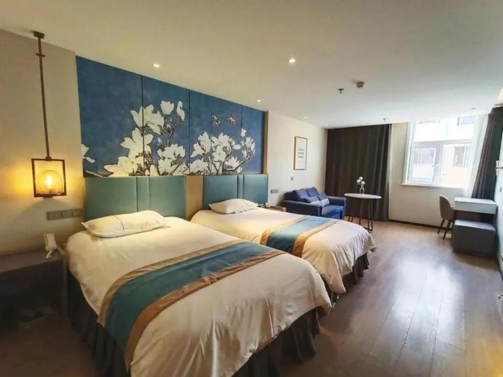 Bed in Magnotel Shenyang Consulate Qingnian Street