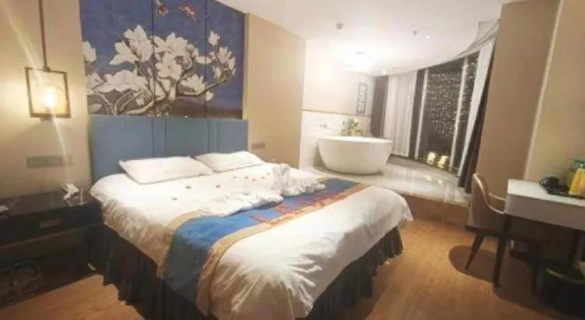 Bed in Magnotel Shenyang Consulate Qingnian Street