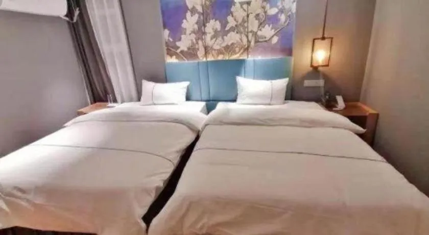 Bed in Magnotel Shenyang Consulate Qingnian Street