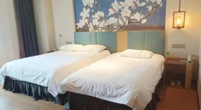 Bed in Magnotel Shenyang Consulate Qingnian Street