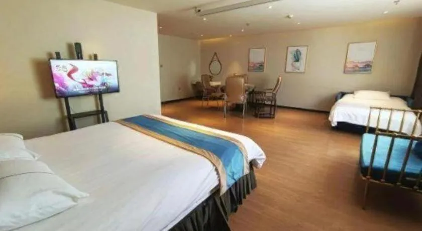 Bed in Magnotel Shenyang Consulate Qingnian Street