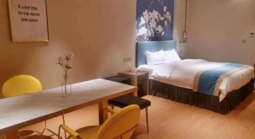 Bed in Magnotel Shenyang Consulate Qingnian Street